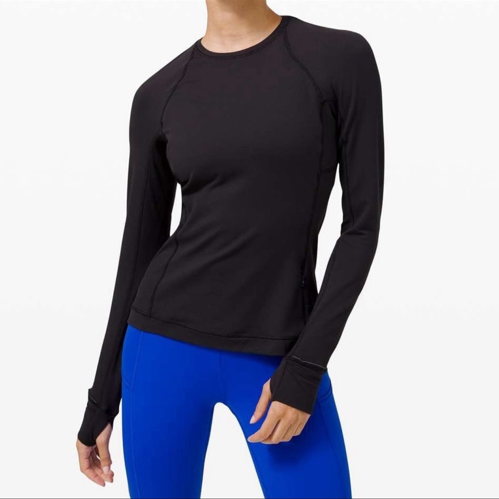 Lululemon Runderful Long Sleeve Black